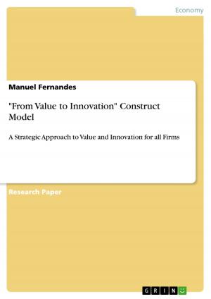 Cover of the book 'From Value to Innovation' Construct Model by Martin Dietrich