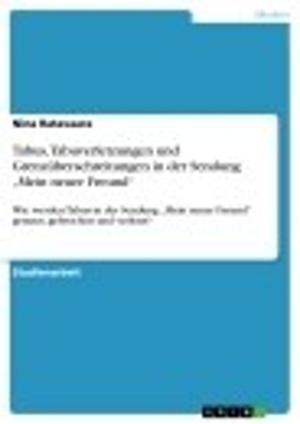 Cover of the book Tabus, Tabuverletzungen und Grenzüberschreitungen in der Sendung 'Mein neuer Freund' by Svetlana Shirobakina