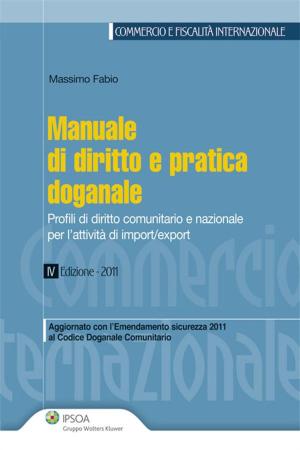 Book cover of Manuale di diritto e pratica doganale