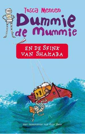 Cover of the book Dummie de mummie en de sfinx van Shakaba by Marianne Busser, Ron Schröder