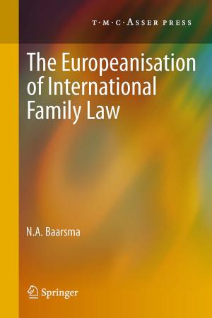bigCover of the book The Europeanisation of International Family Law by 