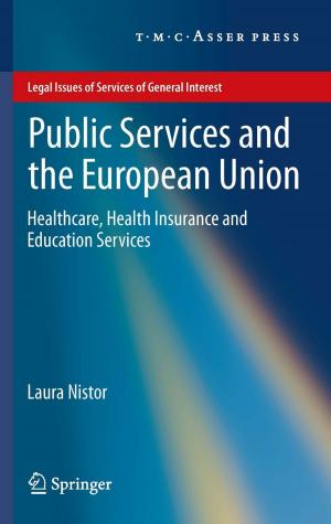 Cover of the book Public Services and the European Union by N. A. Baarsma