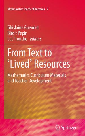 Cover of the book From Text to 'Lived' Resources by Claudia Zrenner, Harold E. Henkes, Daniel M. Albert