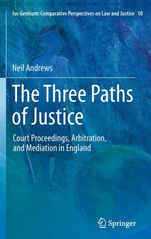 Cover of the book The Three Paths of Justice by Pierre Duhem