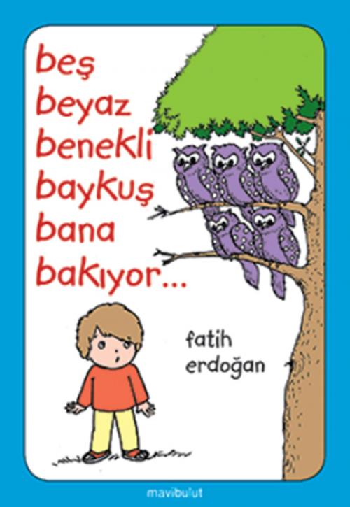 Cover of the book Beş Beyaz Benekli Baykuş Bana Bakıyor by Fatih Erdoğan, Mavi Bulut Yayıncılık