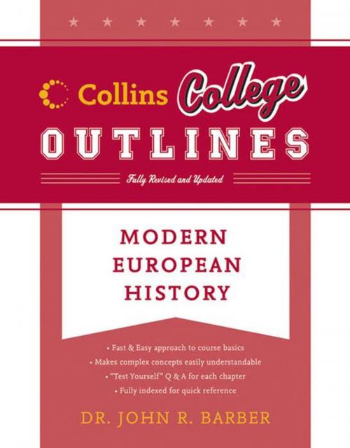 Cover of the book Modern European History by John R. Barber, Collins Reference