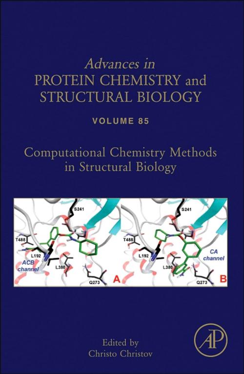 Cover of the book Computational Chemistry Methods in Structural Biology by Christo Christov, Elsevier Science
