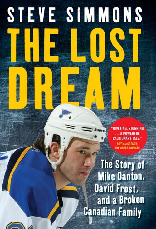 Cover of the book The Lost Dream by Steve Simmons, Penguin Canada