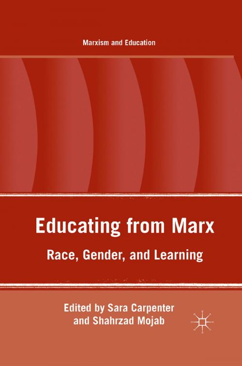 Cover of the book Educating from Marx by S. Mojab, S. Carpenter, Palgrave Macmillan US