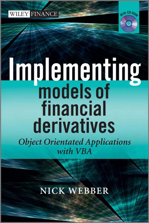 Cover of the book Implementing Models of Financial Derivatives by Nick Webber, Wiley