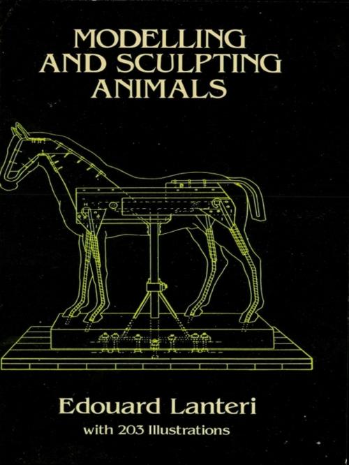 Cover of the book Modelling and Sculpting Animals by Edouard Lanteri, Dover Publications