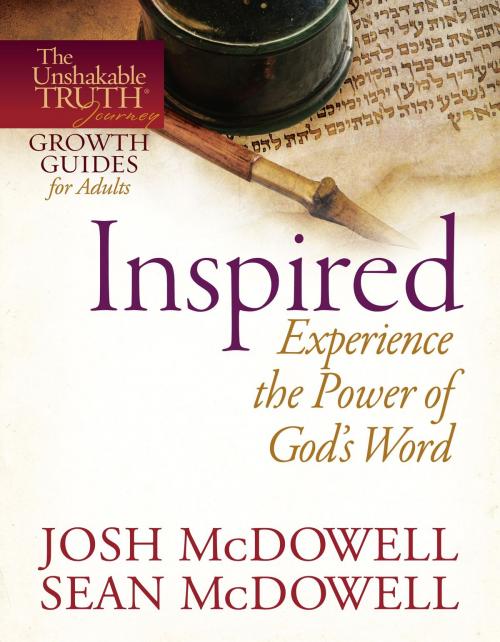 Cover of the book Inspired--Experience the Power of God's Word by Josh McDowell, Sean McDowell, Harvest House Publishers