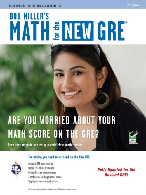 Cover of the book New GRE, Miller's Math by Bob Miller, Research & Education Association