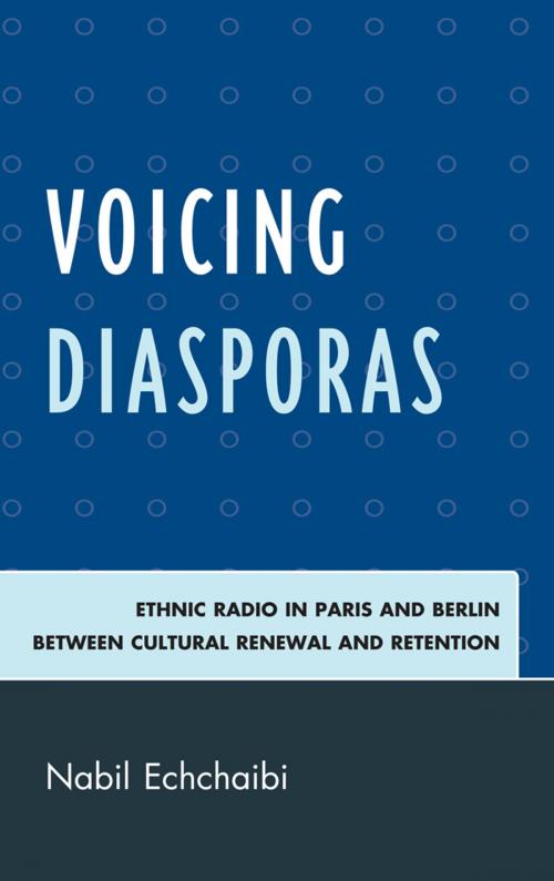 Cover of the book Voicing Diasporas by Nabil Echchaibi, Lexington Books