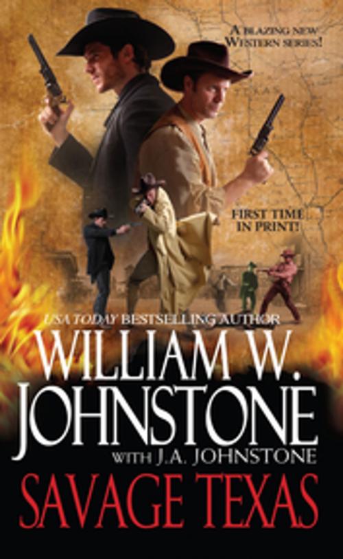 Cover of the book Savage Texas by William W. Johnstone, J.A. Johnstone, Pinnacle Books