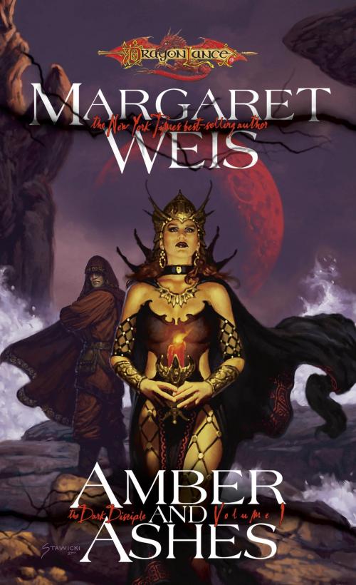 Cover of the book Amber and Ashes by Margaret Weis, Wizards of the Coast Publishing