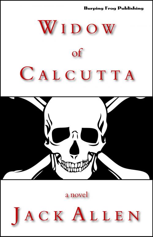 Cover of the book Widow of Calcutta by Jack Allen, Burping Frog Publishing