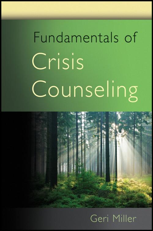 Cover of the book Fundamentals of Crisis Counseling by Geri Miller, Wiley
