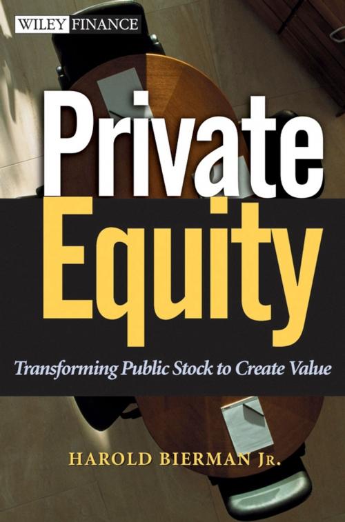 Cover of the book Private Equity by Harold Bierman Jr., Wiley