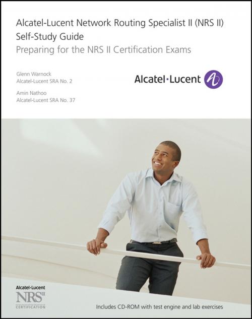 Cover of the book Alcatel-Lucent Network Routing Specialist II (NRS II) Self-Study Guide by Glenn Warnock, Amin Nathoo, Wiley