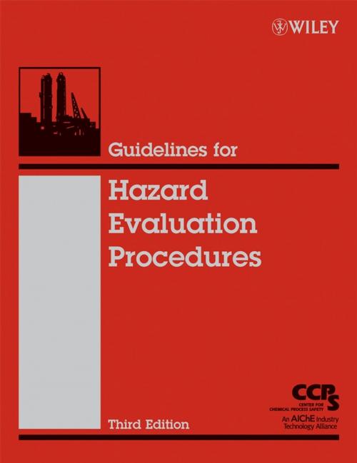 Cover of the book Guidelines for Hazard Evaluation Procedures by CCPS (Center for Chemical Process Safety), Wiley