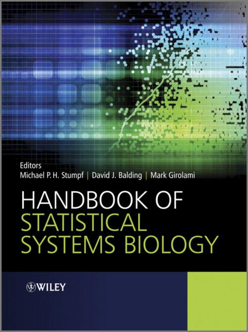 Cover of the book Handbook of Statistical Systems Biology by Michael Stumpf, David J. Balding, Mark Girolami, Wiley