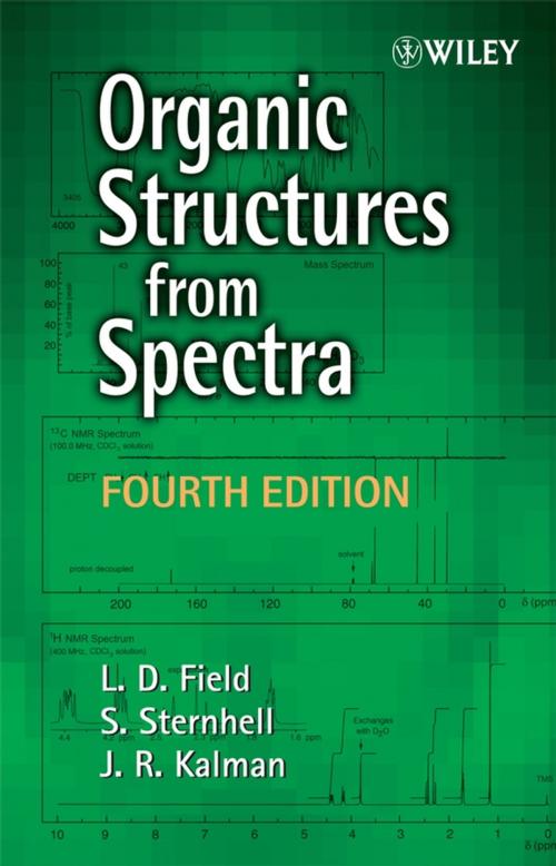 Cover of the book Organic Structures from Spectra by L. D. Field, S. Sternhell, John R. Kalman, Wiley