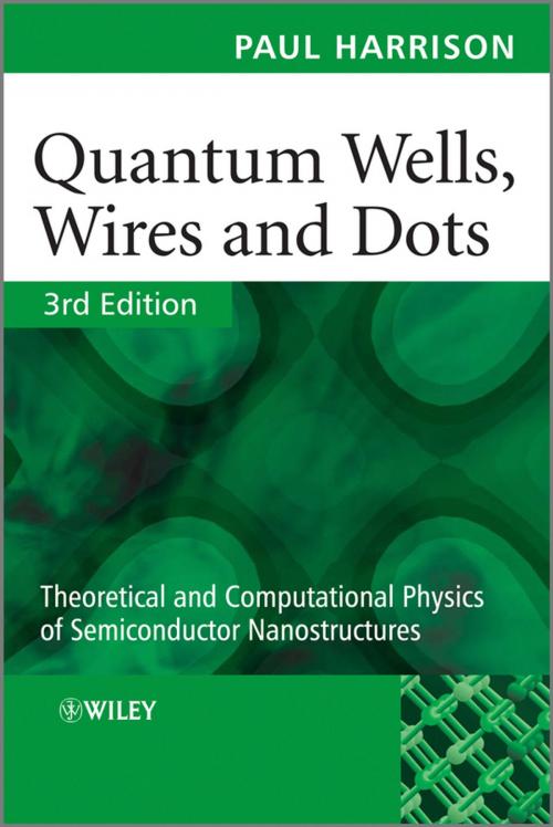 Cover of the book Quantum Wells, Wires and Dots by Paul Harrison, Wiley