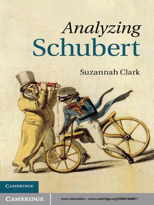 Cover of the book Analyzing Schubert by Suzannah Clark, Cambridge University Press