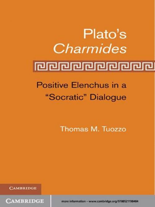 Cover of the book Plato’s Charmides by Thomas M. Tuozzo, Cambridge University Press
