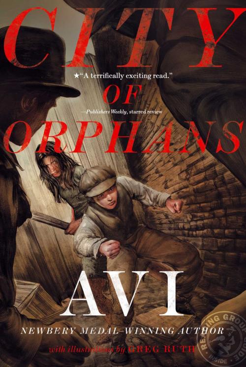 Cover of the book City of Orphans by Avi, Atheneum Books for Young Readers