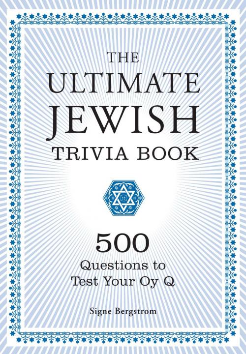 Cover of the book The Ultimate Jewish Trivia Book by Signe Bergstrom, Fall River Press