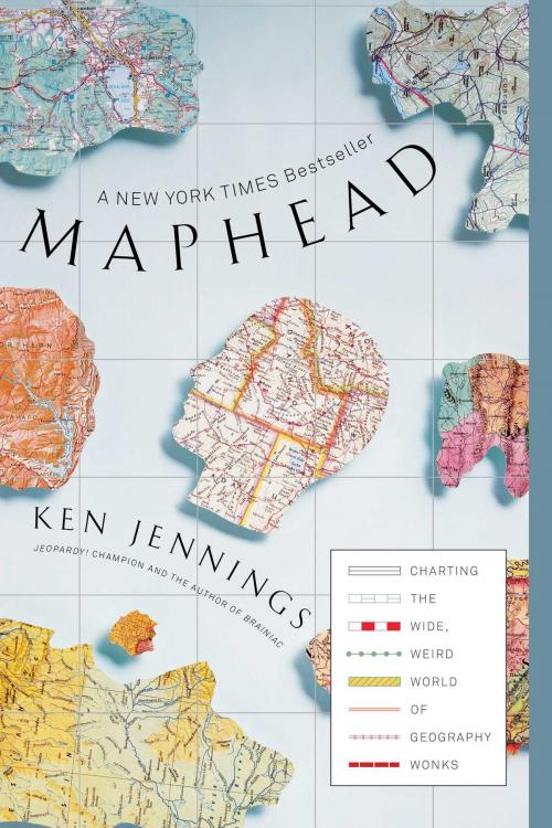 Cover of the book Maphead by Ken Jennings, Scribner