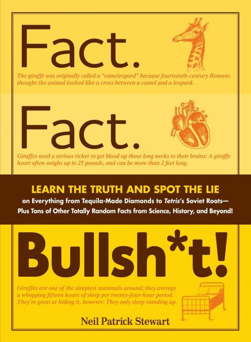 Cover of the book Fact. Fact. Bullsh*t! by Neil Patrick Stewart, Adams Media