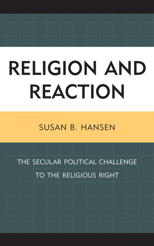 Cover of the book Religion and Reaction by Susan B. Hansen, Rowman & Littlefield Publishers