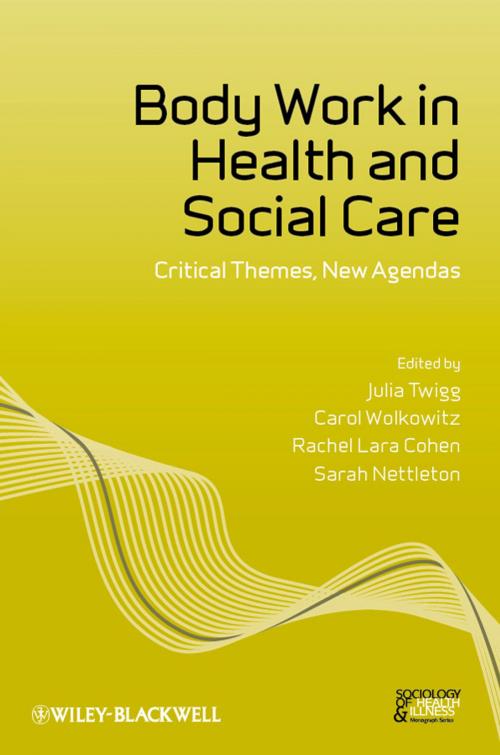 Cover of the book Body Work in Health and Social Care by , Wiley