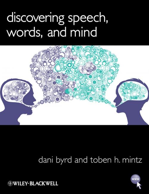 Cover of the book Discovering Speech, Words, and Mind by Dani Byrd, Toben H. Mintz, Wiley