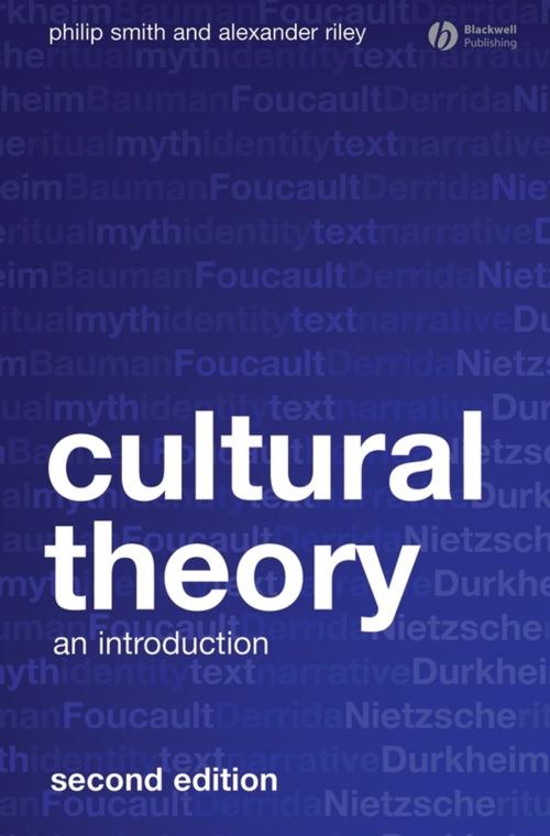 Cover of the book Cultural Theory by Philip Smith, Alexander Riley, Wiley