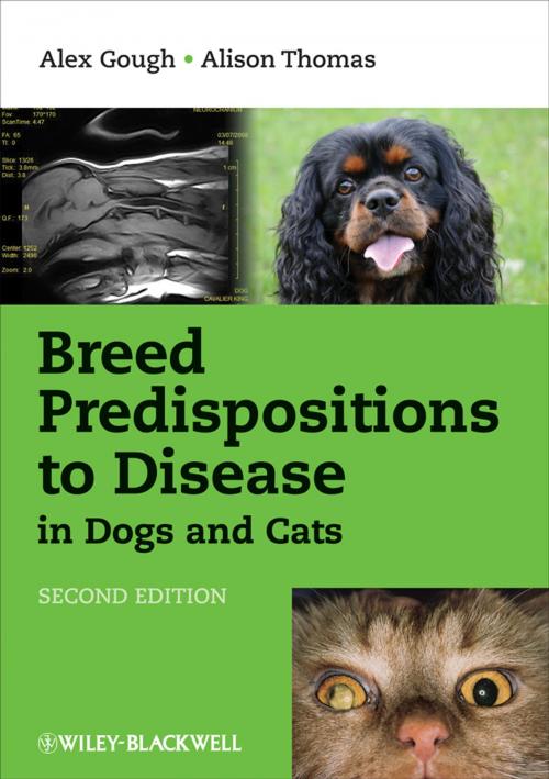 Cover of the book Breed Predispositions to Disease in Dogs and Cats by Alex Gough, Alison Thomas, Wiley