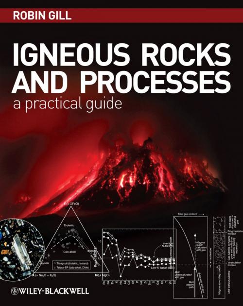 Cover of the book Igneous Rocks and Processes by Robin Gill, Wiley