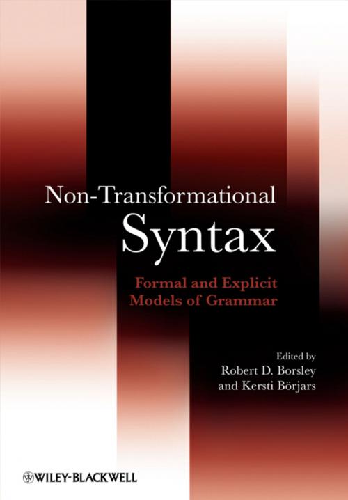 Cover of the book Non-Transformational Syntax by , Wiley