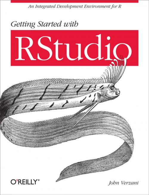 Cover of the book Getting Started with RStudio by John Verzani, O'Reilly Media