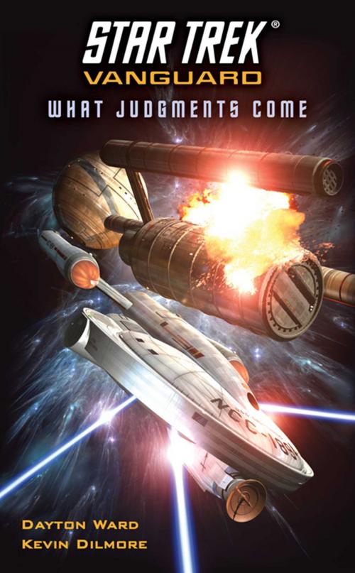 Cover of the book Vanguard: What Judgments Come by Dayton Ward, Kevin Dilmore, Pocket Books/Star Trek