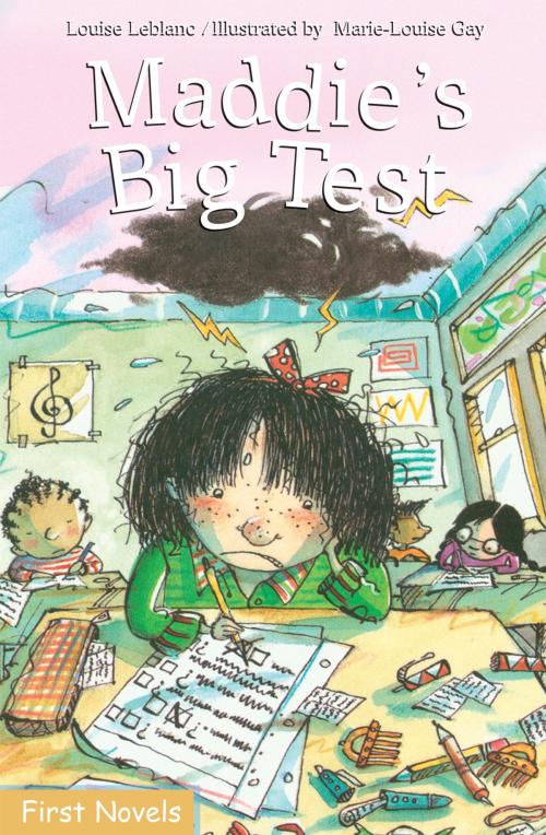 Cover of the book Maddie's Big Test by Louise Leblanc, Formac Publishing Company Limited