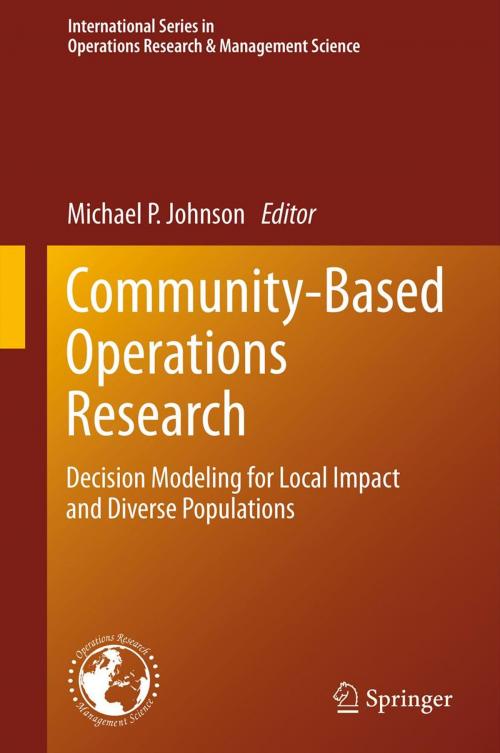 Cover of the book Community-Based Operations Research by , Springer New York