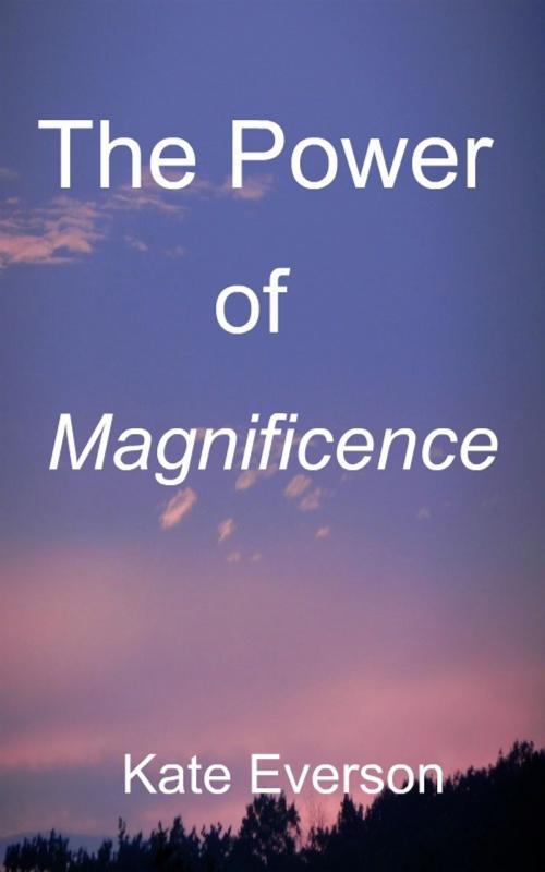 Cover of the book The Power of Magnificence by Kate Everson, Kate Everson