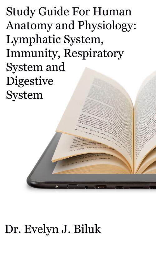 Cover of the book Study Guide for Human Anatomy and Physiology: Lymphatic System, Immunity, Respiratory System and Digestive System by Dr. Evelyn J Biluk, Dr. Evelyn J Biluk