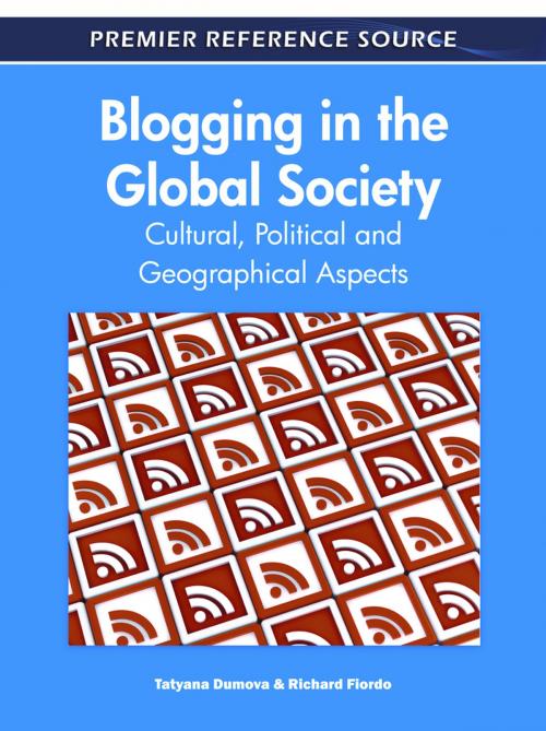 Cover of the book Blogging in the Global Society by , IGI Global