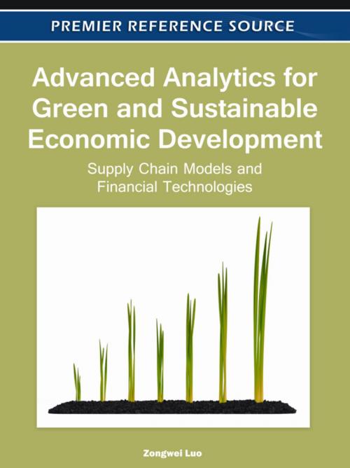 Cover of the book Advanced Analytics for Green and Sustainable Economic Development by , IGI Global