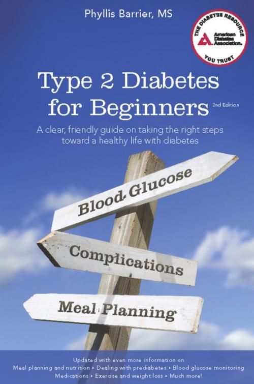 Cover of the book Type 2 Diabetes for Beginners by Phyllis Barrier, American Diabetes Association